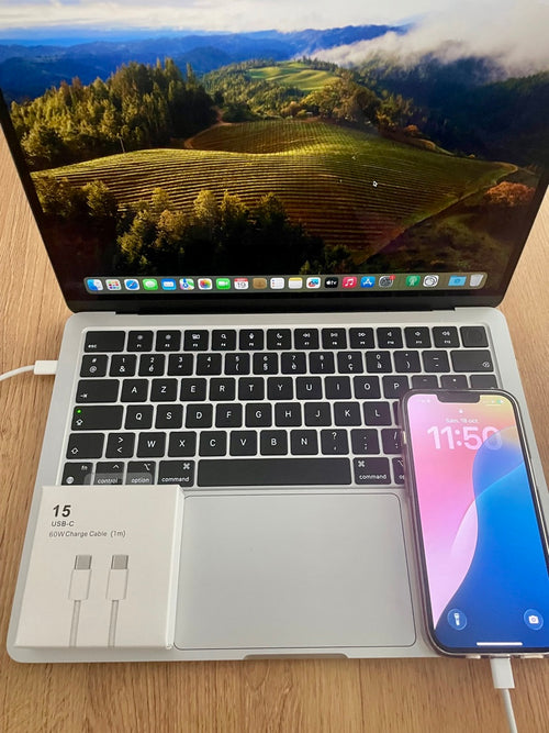 Câble USB-C ultra rapide | Compatible iPhone / Samsung / Huawei / Xiaomi